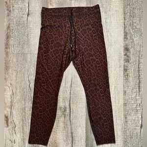 Lorna Jane “Cheetah Ankle Biter Legging”